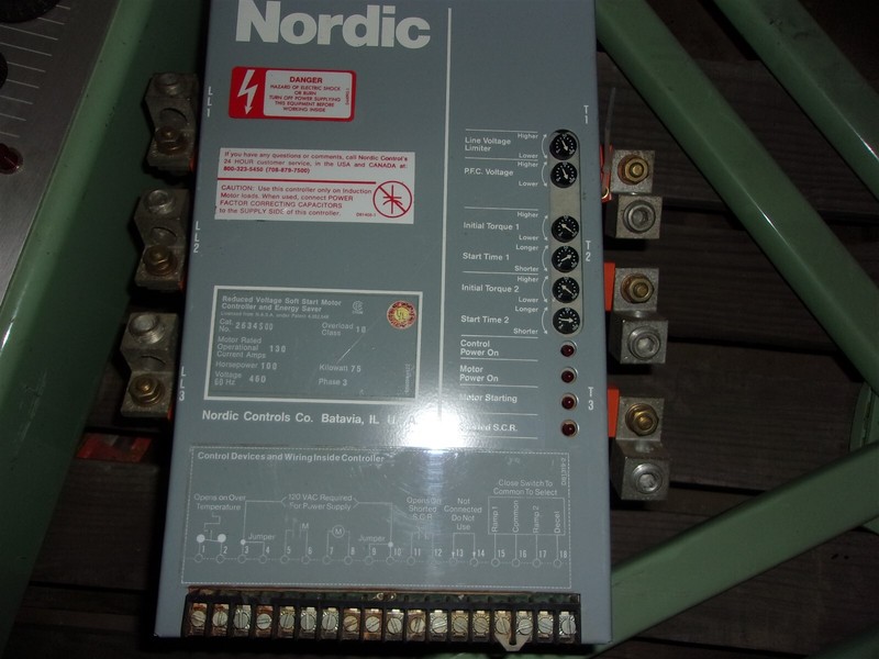 Nordic Reduce Voltage Soft Start Motor Controller 2634S00 Class 10