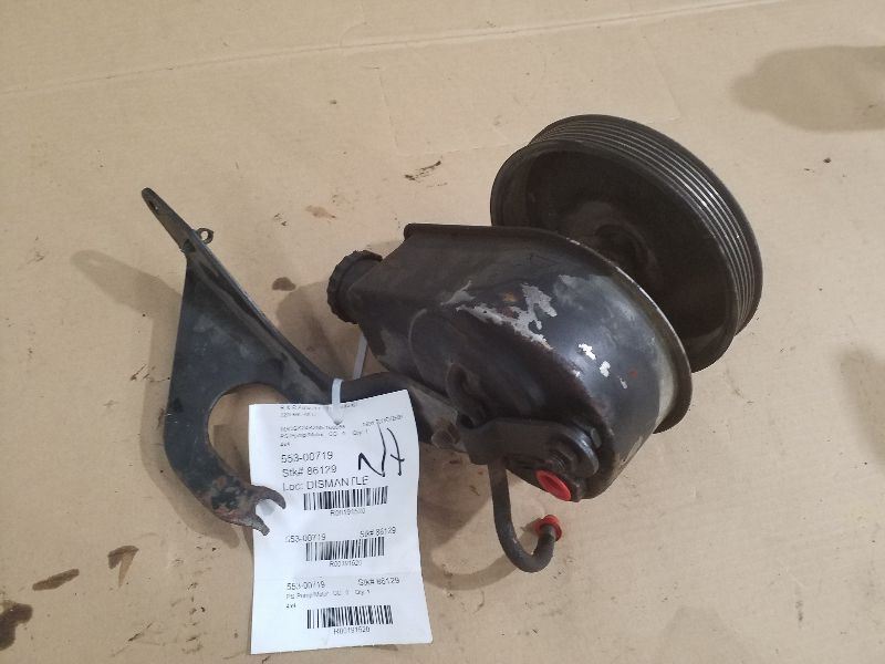 Power Steering Pump 8 Lug Wheel Fits 90-91 CHEVROLET 2500 PICKUP 191520