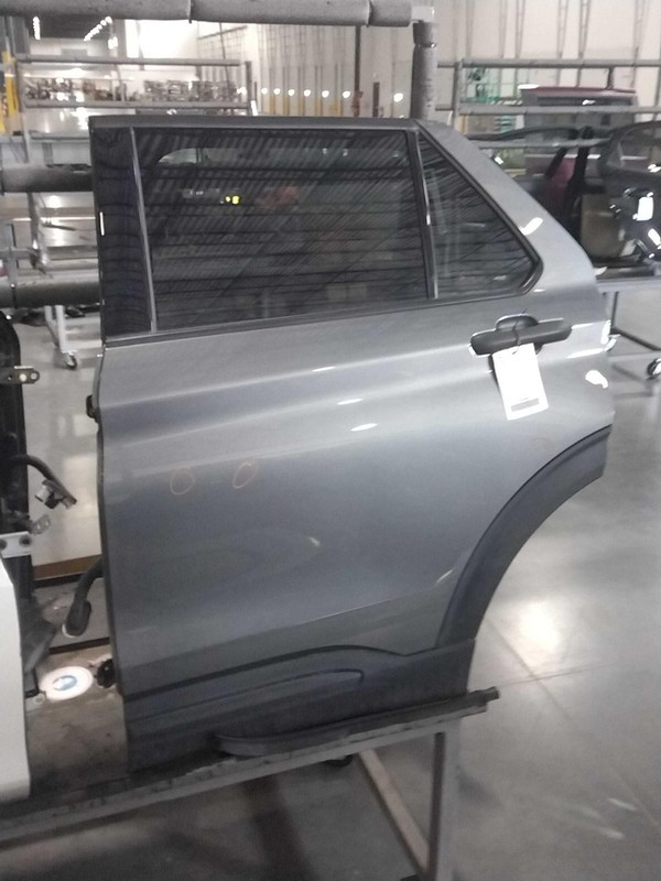 2022 Ford Explorer Left Rear Door Grey OEM 719681 68K Miles