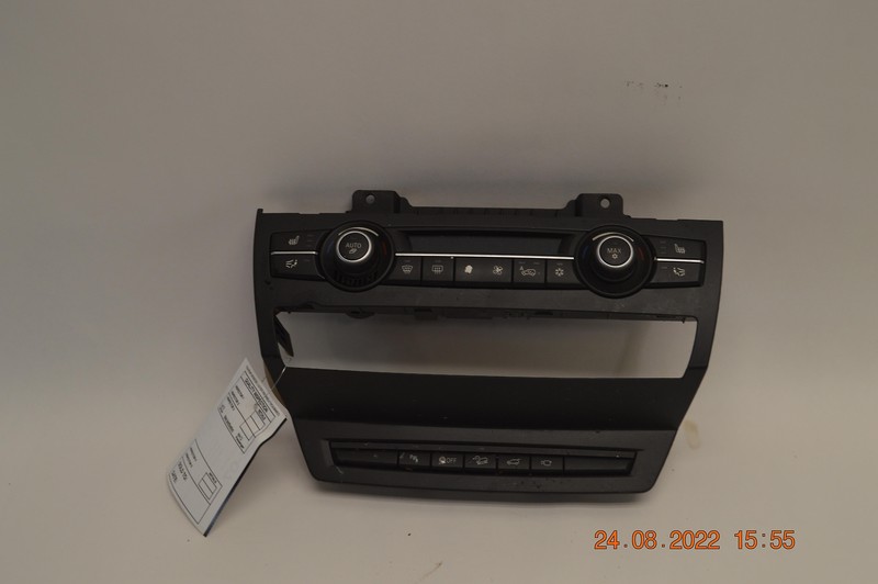 2010-2014 BMW X6 M DASHPANEL HVAC HEATER CLIMATE TEMP CONTROL PANEL OEM