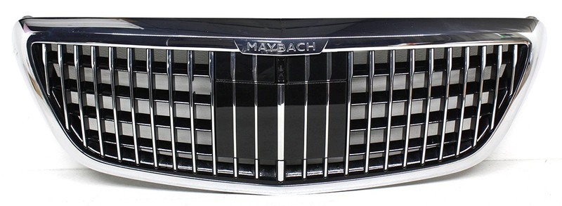 OEM Grille For Mercedes-Benz Maybach S560 Sedan, Maybach S650 Sedan Chrome Flaws