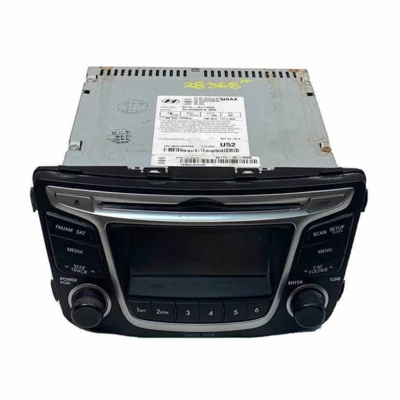 2015 2017 HYUNDAI ACCENT RADIO RECEIVER ASSY OEM 961701R111