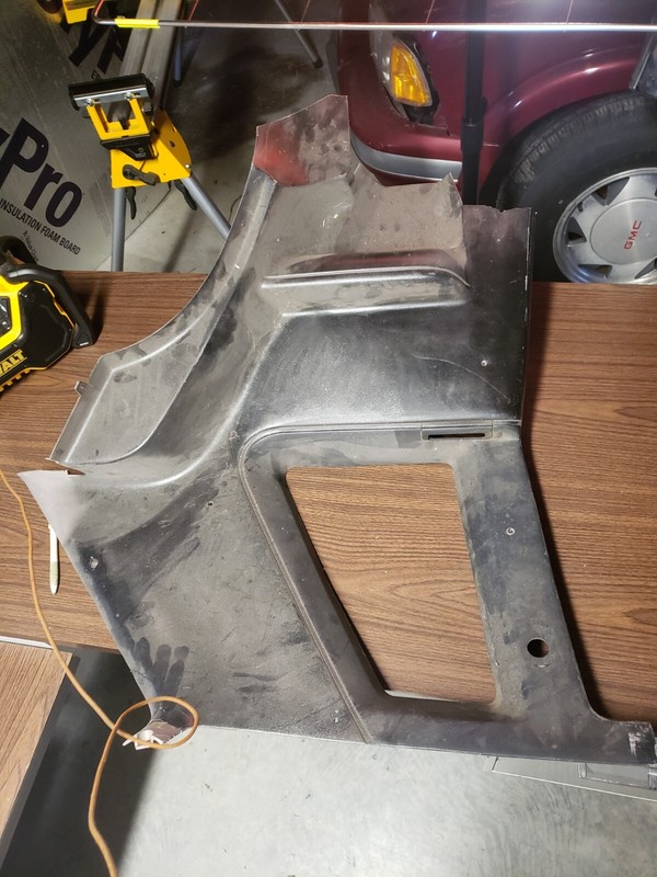 1990-1993 OEM Ford Mustang Coupe Notch Rear Quarter Panel passenger side see pic