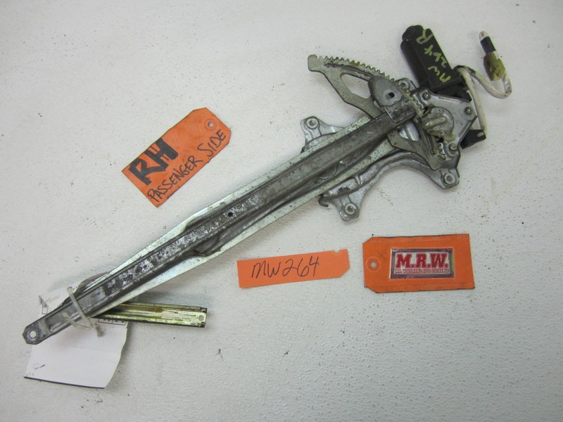 90-93 TOYOTA CELICA PASSENGER RIGHT WINDOW MOTOR REGULATOR DOOR R RH GLASS LIFT.