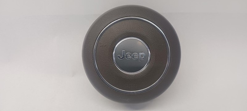 12 JEEP GRAND CHEROKEE Left driver steering wheel Air Bag gray OEM