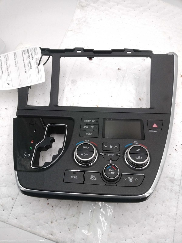 2015-2017 Toyota Sienna A/C Selector Switch OEM Grey 5590008200 88k Miles
