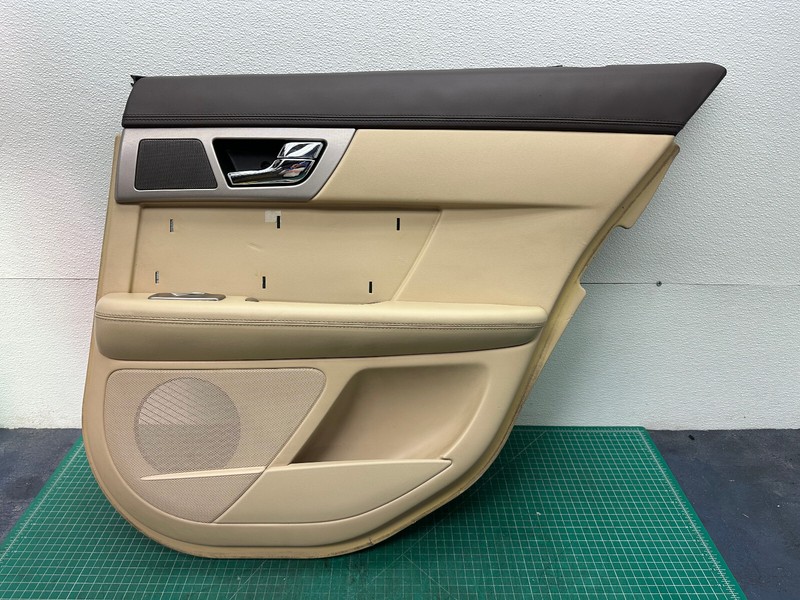 09-11 JAGUAR XF X250 REAR RIGHT INTERIOR DOOR PANEL TRIM OEM