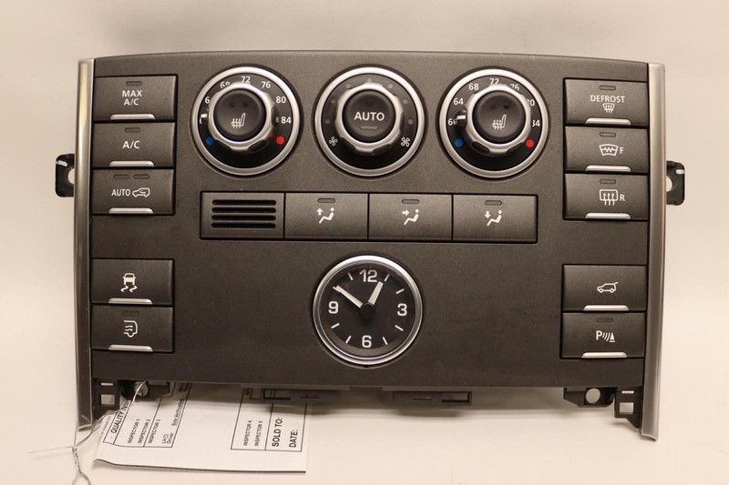 2010-2012 RANGE ROVER DASH A/C HEATER CLIMATE TEMPERATURE CONTROL PANEL OEM
