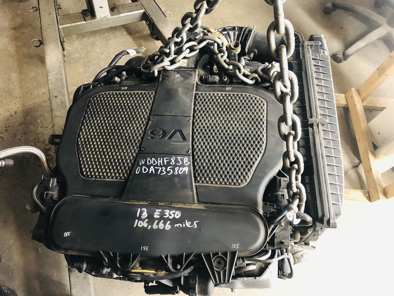 13-16 MERCEDES BENZ E350 3.5L V6 DOHC 24V GASOLINE ENGINE MOTOR 106K MILES OEM