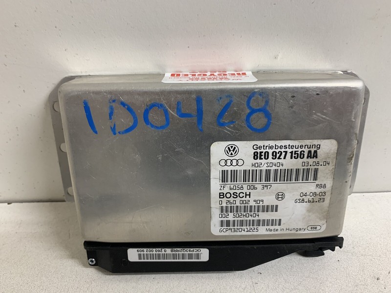 2002 Audi A4 1.8 5spd Transmission Control Module Tcu Tcm 8E0 927 156 A