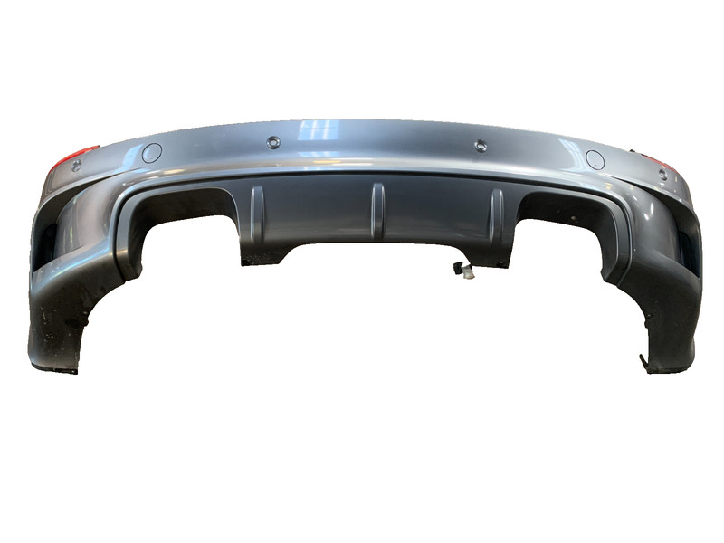 10-13 BMW X5 M E70 COMPLETE REAR BUMPER W/ PDC SPACE GRAY A52 OEM #A0.11