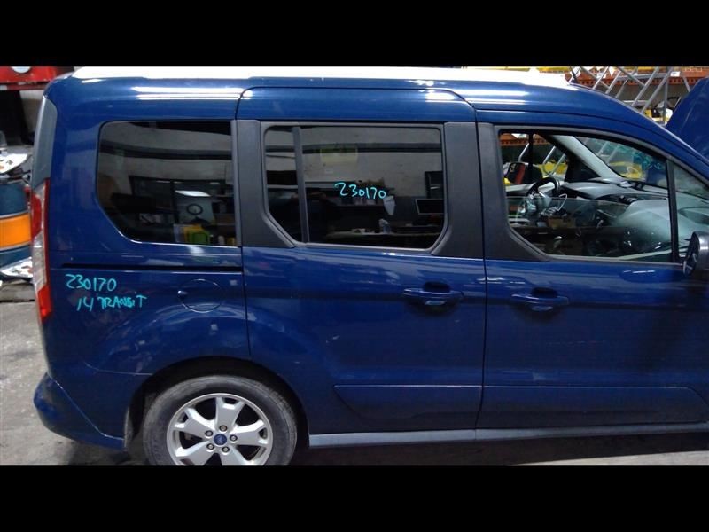 Passenger Rear Side Door Blue With Window Fits 14-18 TRANSIT CONNECT 1121382