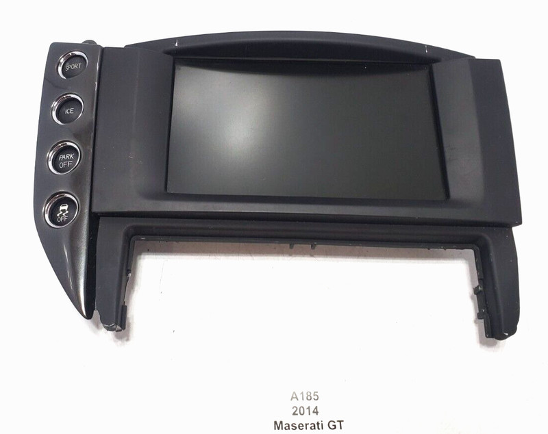 ✅ 08-17 OEM Maserati GT M145 Dash Navigation Display Screen Monitor 51k *
