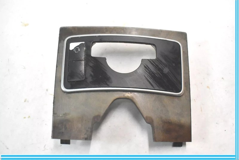10-13 Mercedes W212 E350 E250 E550 Center Console Switch Trim Cover Bezel Wood