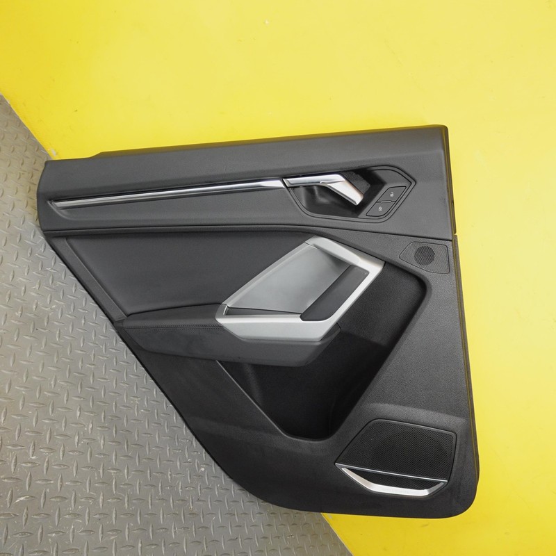 2019-2024 AUDI Q3 S-LINE REAR LEFT SIDE INTERIOR DOOR PANEL TRIM OEM 83A867487