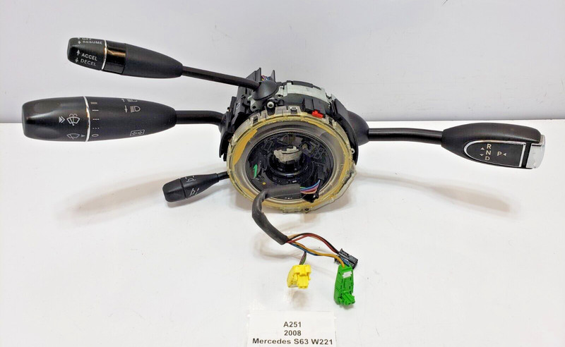 ✅ 2007-2014 OEM Mercedes W221 S63 Steering Column Clock Spring Switch Shifter