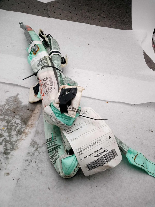 2018 AUDI Q5 Right Curtain Air Bag OEM Used 97K Miles White 681771