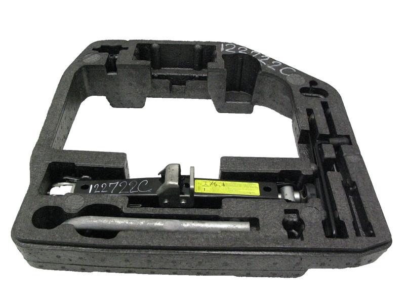 08-17 AUDI B8 A4 8T A5 S5 FOAM HOLDER TOOL KIT JACK EMERGENCY TRUNK KIT OEM 1227