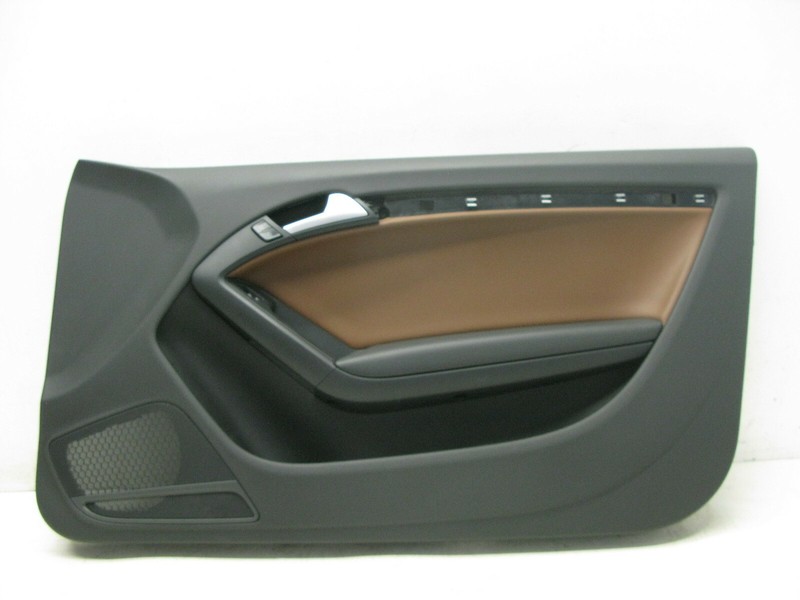 08-16 AUDI 8T A5 S5 RS5 COUPE FRONT RIGHT PASSENGER DOOR INTERIOR TRIM PANEL 041