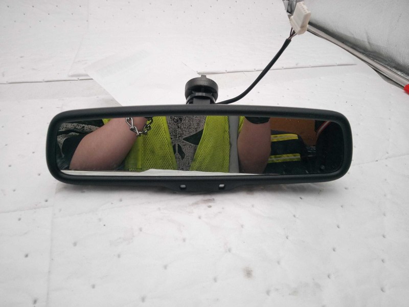 2015 Acura MDX Black Interior Rear View Mirror OEM 76400TZ6Y11 130K Miles