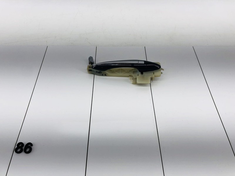14-18 KIA FORTE FRONT RIGHT SIDE EXTERIOR DOOR HANDLE PLANET BLUE MICA OEM
