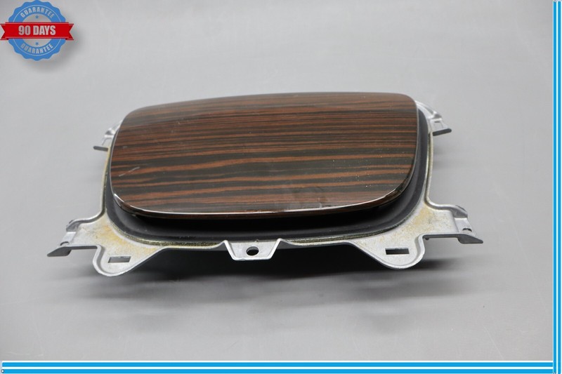 10-13 Jaguar XJ XJL X351 Front Right Side Seat Backplate Picnic Tray Brown Oem