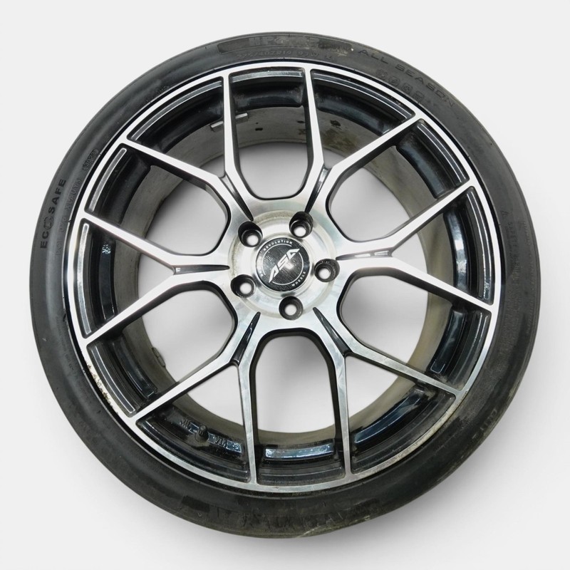 2019-2021 GENESIS G70 Wheel Rim W/tire 225/40r19 Asa Gt15 Oem