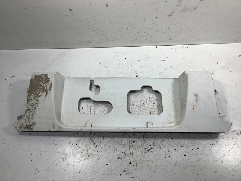 92-93 Honda Accord 4DR Rear License Bezel Finish Panel White OEM