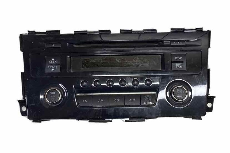 2013 2015 NISSAN ALTIMA RADIO RECEIVER CD FM AM ASSY OEM 281853TA0G