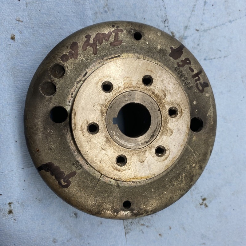 1984 - 1987 Polaris Indy 600 Triple Fuji Motor Flywheel Magneto Good