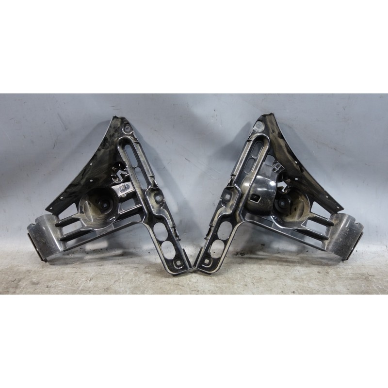 2004-2010 BMW E63 E64 6-Series Rear Bumper Cover Mounting Bracket Pair OEM