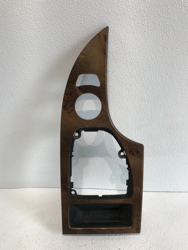 04-08 BMW E60 LCI Center Console Wood Gray Ash Tray TRIM OEM