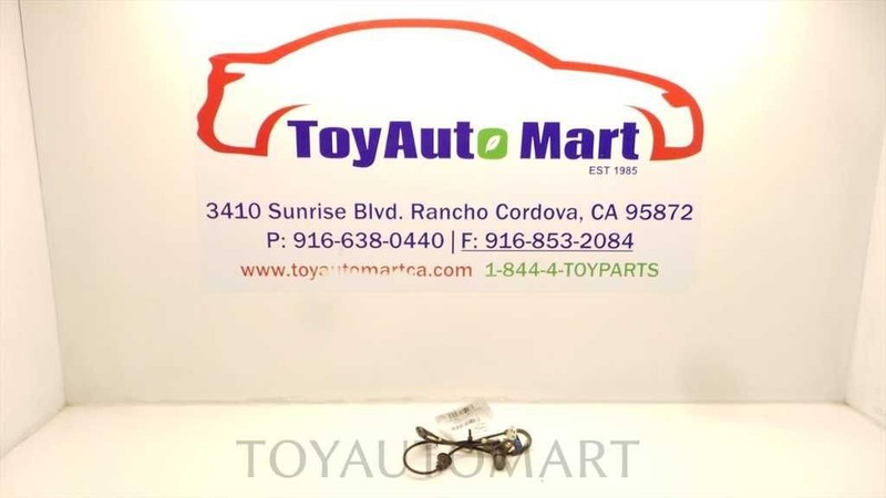 92-95 96 97 98 99 00 01 TOYOTA CAMRY DRIVER SIDE REAR ABS SENSOR ASSEMBLY