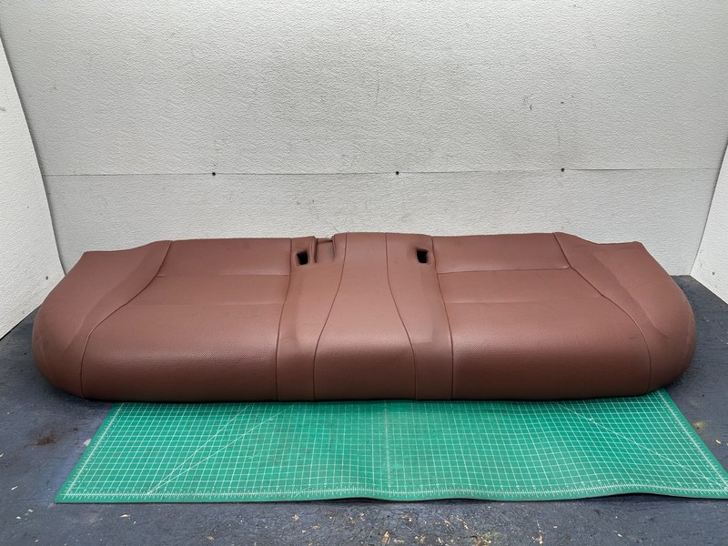 11-13 BMW F10 REAR BOTTOM LOWER SEAT CUSHION Brown OEM