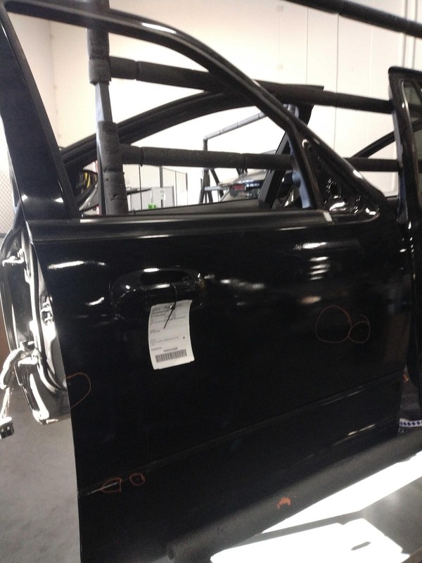 2016 Ford Expedition Right Door Black Used OEM Part with Scratches