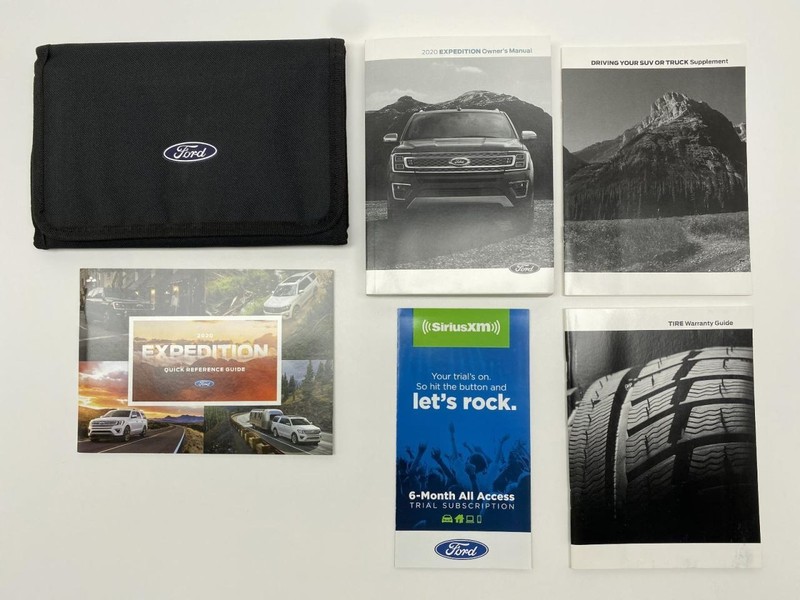 Owners Manual 2020 Ford Expedition 86696