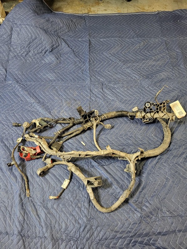 Used Oem Ford Battery To Starter Cable Wiring Harness 2021-2023 F-150 2.7L 4x4
