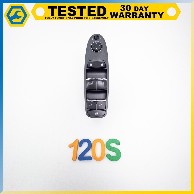 16-24 INFINITI Q50 FRONT LEFT DRIVER SIDE DOOR MASTER WINDOW SWITCH OEM