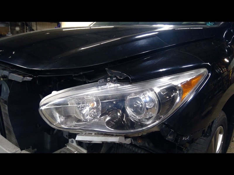 Driver Left Headlight Xenon HID Fits 14-15 INFINITI QX60 1624025