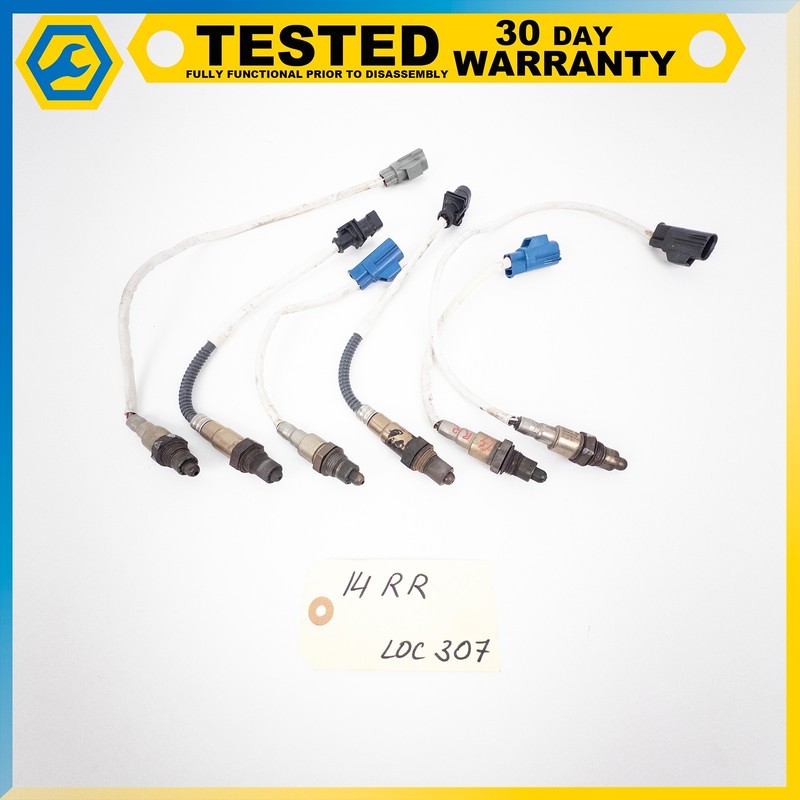 13-22 RANGE ROVER L405 L494 L462 OXYGEN 02 SENSOR LAMBDA SET OF 6 OEM
