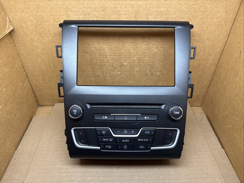 17-20 Fusion Temp Temperature Climate Radio Control Bezel Panel HS7T-18E245-CGA