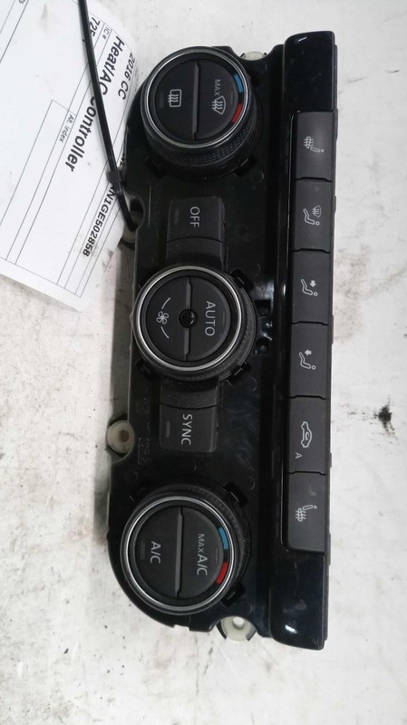 2016 Volkswagen CC A/C Selector Switch OEM Grey 73000 Miles 3AA907044BQ