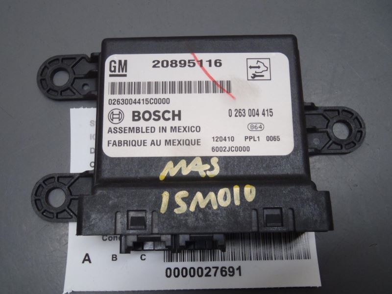 Park Assist Control Module 20895116 Fits 2011-2012 Chevrolet Cruze 48007