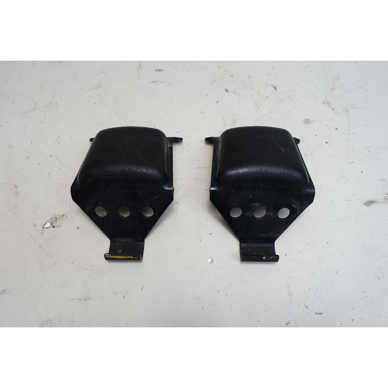 1984-1993 BMW E30 325i 325e Engine Motor Mount Damper Catch Cover Pair OEM