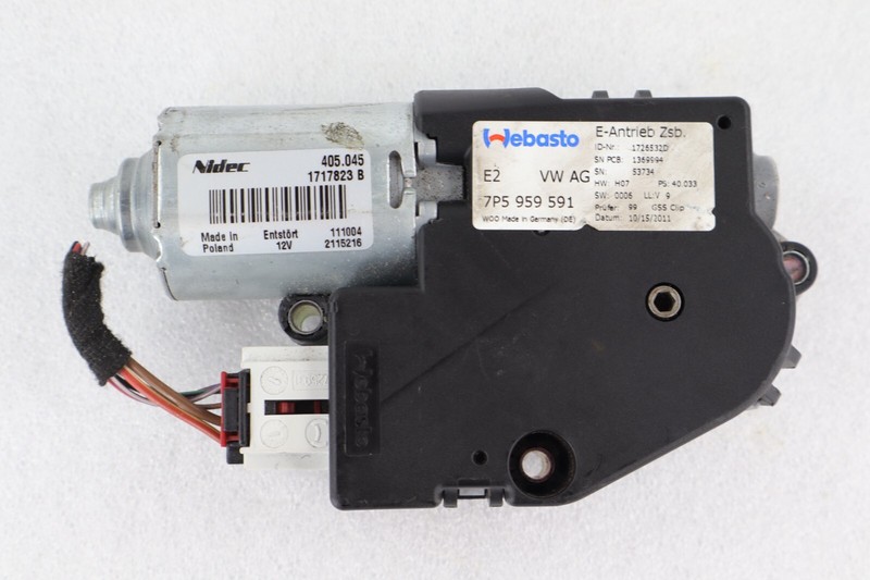 ✅ 12-19 Audi A7 Quattro Sun Moon Roof Sunroof Moonroof Motor Assembly Oem