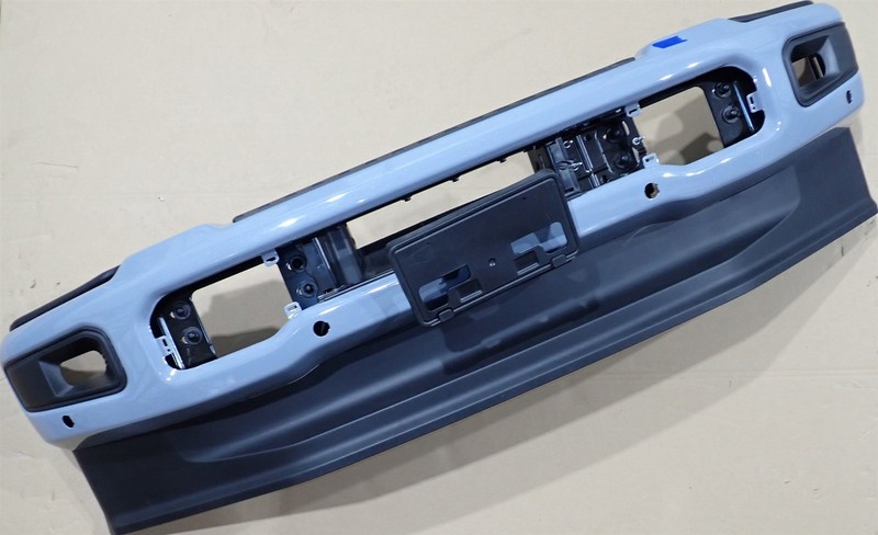 OEM 23-26 F250 Painted R7 GRAY Front Bumper Super Duty Truck w/ Adaptive Cruise