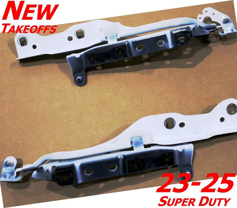 Hood Hinges SUPER DUTY Driver + Passenger-Side OE PC3Z-16796-A PC3Z-16797-A OEM