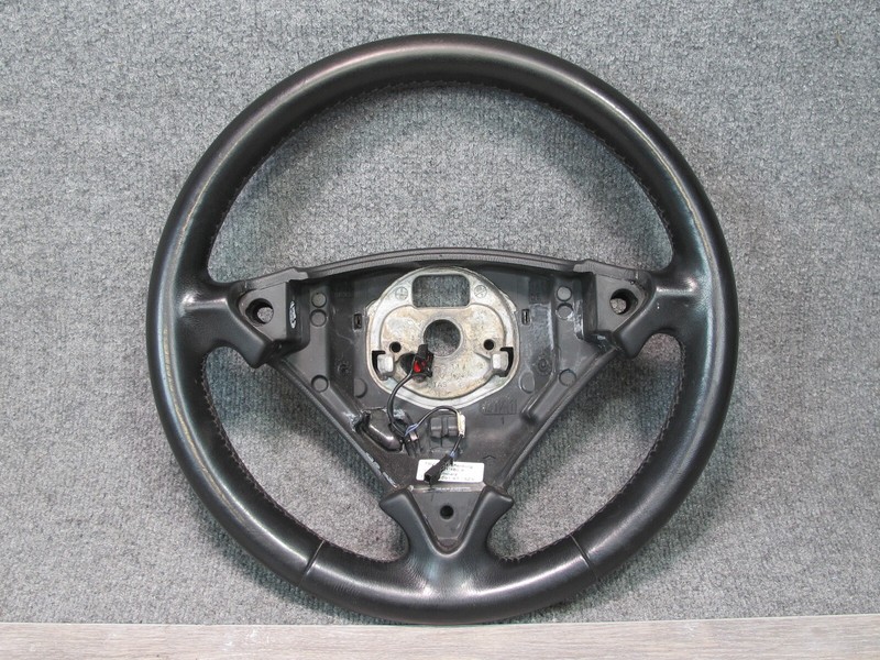 2003-2010 PORSCHE CAYENNE 955 HEATED LEATHER STEERING BLACK 7L5419091AT