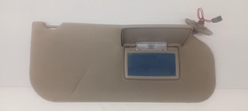 08-'10 FORD F250SD Super Crew right passenger Sun visor gray OEM