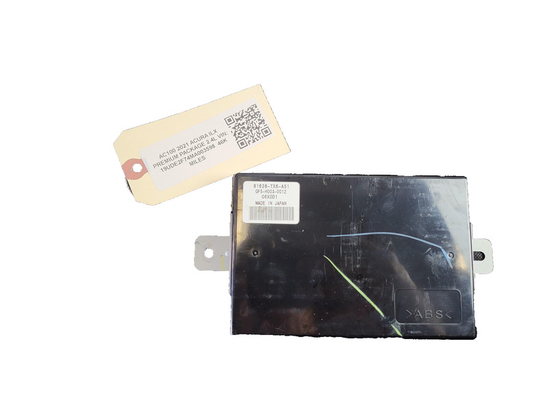 2016-2022 ACURA ILX Front Left Driver Seat Control Module OEM 81628TX6A51 2.4L